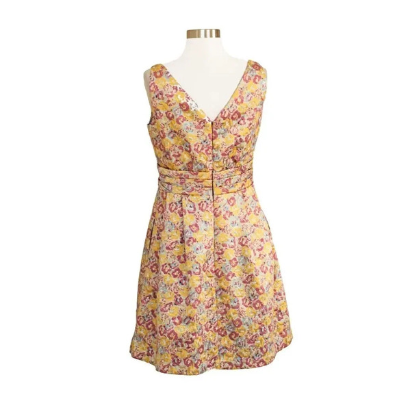 ZAC POSEN for‎ TARGET Floral Print Sleeveless Brocade Mini Dress - Picture 7 of 11